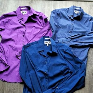 SOLD:Express fitted dress shirts